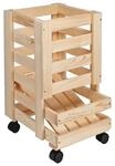 HI Kartoffel- und Obstkiste natur Holz Fichte B/H/T: ca. 30x52,5x37 cm