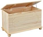 Truhe Emel natur B/H/T: ca. 89x53x47 cm