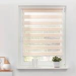 LICHTBLICK Doppelrollo Duo natur B/L: ca. 90x150 cm