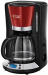 Russell Hobbs Kaffeeautomat 24031-56 rot schwarz Kunststoff Glas B/H/T: ca. 21x35x24