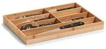 Zeller Besteckkasten natur Bambus B/H/L: ca. 30,5x4,3x44 cm