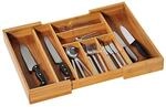 Kesper Besteckkasten natur Bambus B/H/L: ca. 43x6x35 cm