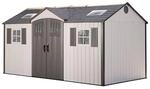 Lifetime Ger&auml;tehaus Castle hellgrau B/H/L: ca. 457,2x243,84x238,76 cm