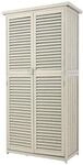 Outsunny Gartenschrank grau Kiefer B/H/L: ca. 46,5x160x87 cm
