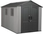 Lifetime Gartenhaus Terra grau B/H/L: ca. 213x228x356 cm