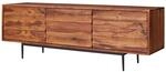 Lowboard natur schwarz lackiert B/H/T: ca. 147x50x38 cm