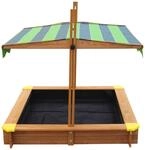 AXI Sandkasten Lily braun Holz B/H/L: ca. 118x118x118 cm