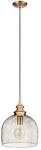 Eglo Pendelleuchte Straiton Kupfer Metall B/H/L: ca. 28x110x28 cm E27 1 Brennstellen