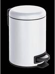Kosmetikeimer wei&szlig; Edelstahl ca. 3 l