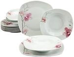 CreaTable Tafelservice Amelie multicolor Porzellan 12 tlg.