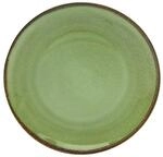 CreaTable Teller NATURE COLLECTION gr&uuml;n Steinzeug D: ca. 27 cm