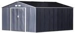 Outsunny Gartenschrank grau Stahl B/H/T: ca. 340x200x382 cm