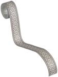 A.S.Creation Bord&uuml;re silber beige B/H/D: ca. 4x500x7 cm