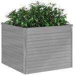 Hochbeet grau Metall B/H/L: ca. 100x77x100 cm