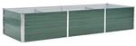 Hochbeet gr&uuml;n Stahl B/H/L: ca. 80x45x240 cm