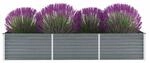 Hochbeet grau Stahl B/H/L: ca. 80x45x240 cm