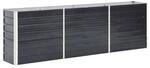 Hochbeet anthrazit Stahl B/H/L: ca. 40x77x240 cm