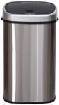 HOMCOM Abfalleimer silber B/H/L: ca. 28,9x68x40,9 cm
