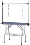 PawHut Hundetrimmtisch blau Gummi B/H/L: ca. 60x170x107 cm