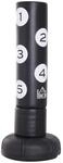 HOMCOM Standboxsack schwarz Kunststoff H/D: ca. 176x70 cm