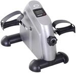 HOMCOM Pedaltrainer silber Metall B/H/T: ca. 39x31x40 cm