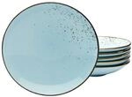CreaTable Suppenteller NATURE COLLECTION hellblau Steinzeug D: ca. 22 cm