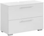 Waschbeckenunterschrank Carlos perlwei&szlig; Optik B/H/T: ca. 80,2x59,1x35 cm