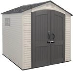 Lifetime Gartenhaus Fox Lichtgrau B/H/L: ca. 215x227x213 cm