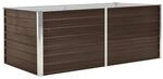 Hochbeet braun Metall B/H/L: ca. 80x45x160 cm