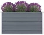 Hochbeet grau Metall B/H/L: ca. 100x45x100 cm