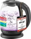Emerio Glas-Wasserkocher WK-119255.5 schwarz Kunststoff H: ca. 25 cm ca. 1,7 l