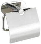 Turbo-Loc Toilettenpapierhalter Edelstahl Edelstahl B/H/T: ca. 14x12,5x7 cm