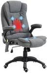 Vinsetto Massagestuhl dunkelgrau B/H/L: ca. 72x68x120 cm