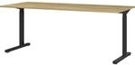 Schreibtisch 4253-582 Eiche Grand-Son Nachbildung schwarz B/H/T: ca. 180x80x80...