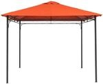 Outsunny Ersatzdach orange Polyester-Mischgewebe B/L: ca. 300x300 cm