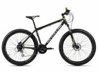 KS-Cycling Mountain-Bike 27,5' Xceed 27,5 Zoll Rahmenhöhe 46 cm 24 Gänge schwarz