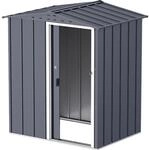 VCM Ger&auml;tehaus anthrazit B/H/L: ca. 163x182x112 cm