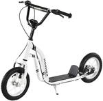 HOMCOM Tretroller wei&szlig; B/H/L: ca. 58x85x120 cm