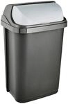keeeper Abfalleimer Graphit B/H/L: ca. 26x54x34 cm