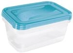 keeeper Frischhaltedosenset transparent B/H/L: ca. 15,5x6,5x20,5 cm