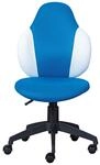 Drehstuhl Jessi blau wei&szlig;