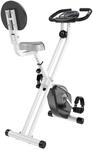 HOMCOM Fahrradtrainer schwarz Stahl B/H/T: ca. 43x109x97 cm