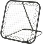 HOMCOM Rebounder schwarz B/H/T: ca. 84x84x11 cm