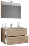 Waschplatz 3tlg-Badinos Eiche Sonoma Nachbildung B/H/T: ca. 60x50x46 cm