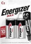 Energizer Batterie Max C/Baby (LR14) 2er Pack
