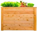 Westmann Hochbeet L&auml;rche 100 natur L&auml;rche B/H/L: ca. 65x66x100 cm