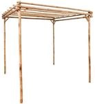 Pergola braun B/H/L: ca. 170x220x170 cm