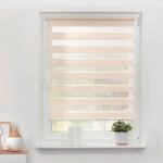 LICHTBLICK Doppelrollo Duo natur B/L: ca. 85x150 cm