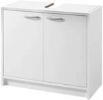 Waschbeckenunterschrank Smash wei&szlig; B/H/T: ca. 63x55x29 cm