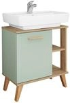 Waschbeckenunterschrank Quickset 963 salbei Nachbildung Eiche Riviera Nachbildung